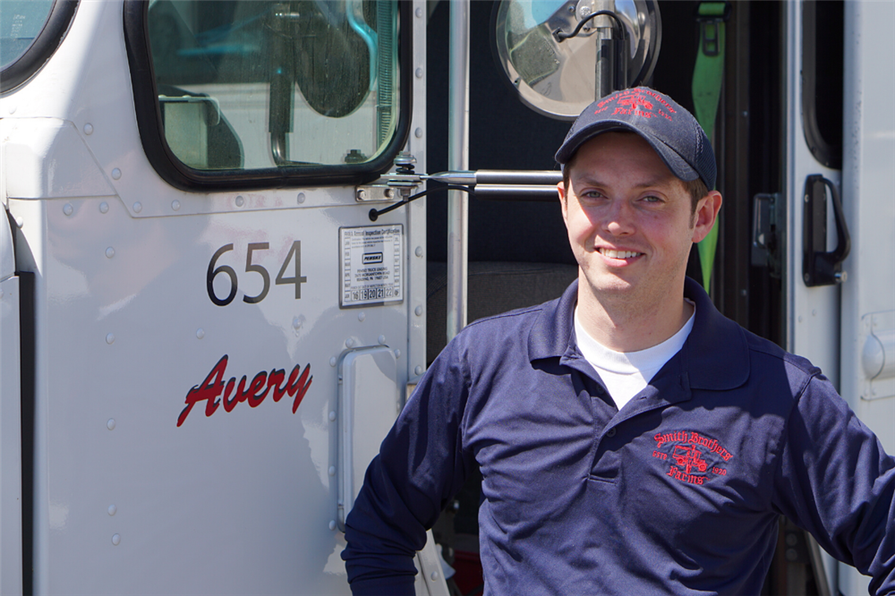 Smith Brothers Farms Milkman Avery Farthing